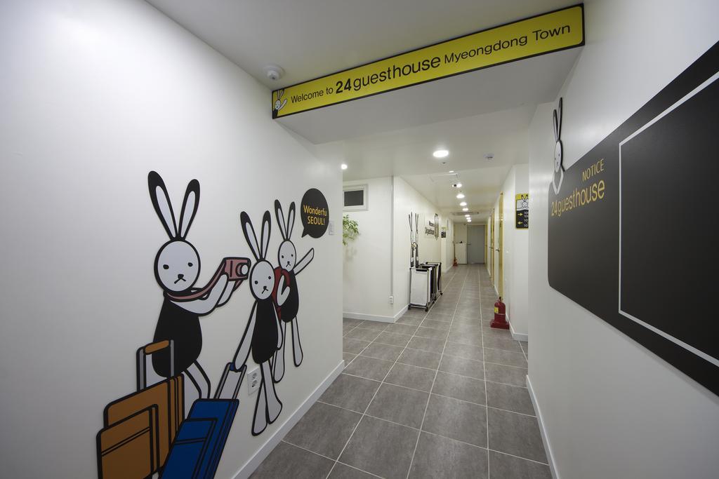 24 Guesthouse Myeongdong Town Seul Zewnętrze zdjęcie